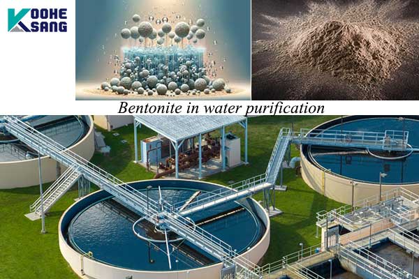 بنتونیت در تصفیه آب