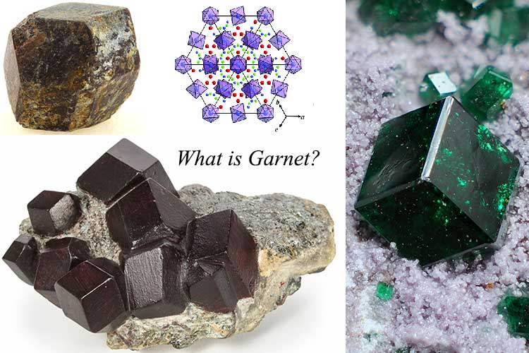 گارنت چیست و در چه سنگ هایی یافت می شود؟ 1 گارنت چیست و در چه سنگ هایی یافت می شود؟